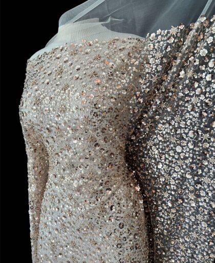 720 BEADED TULLE